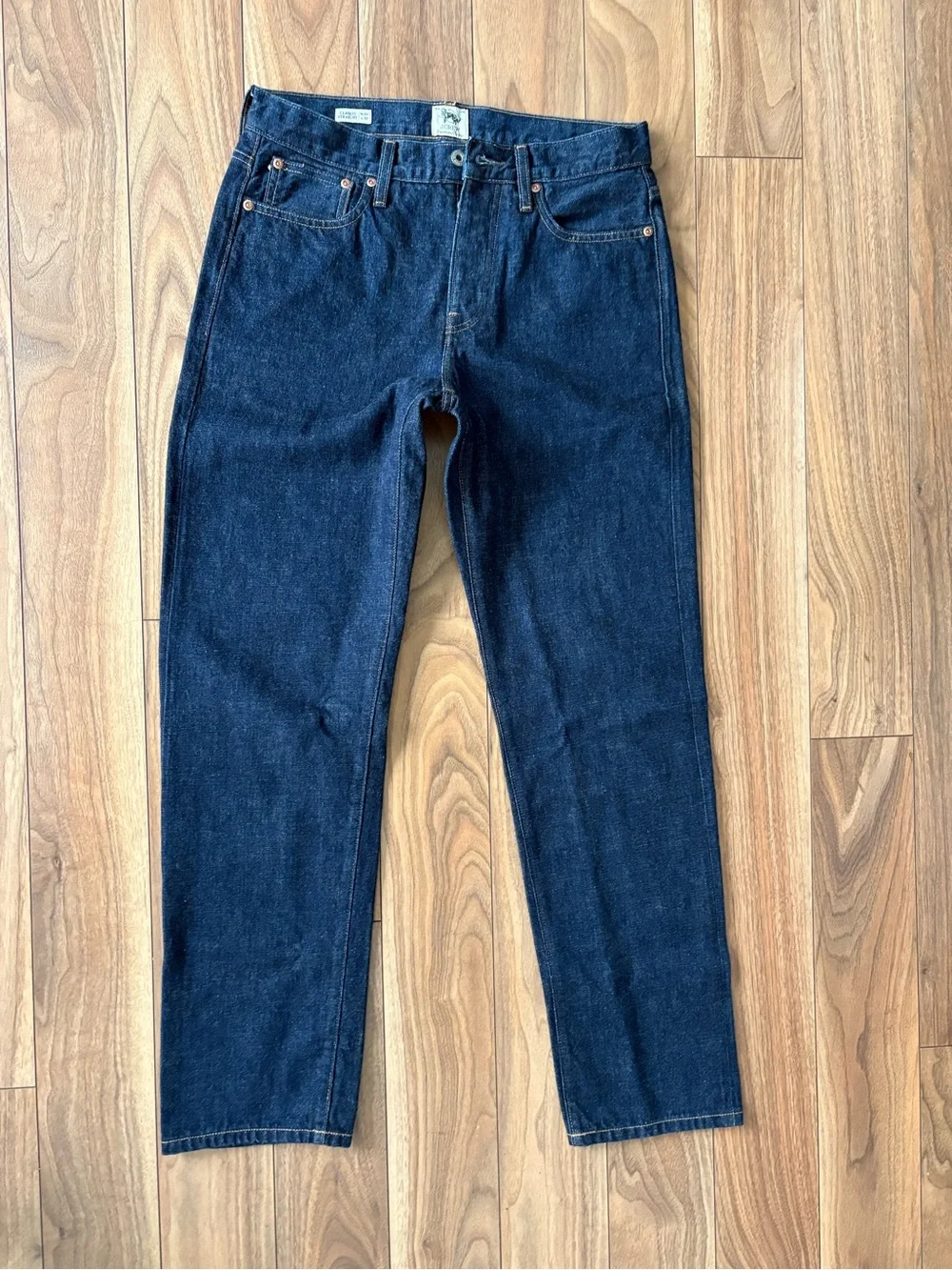 J.Crew Classic Straight jean in Japanese selvedge denim